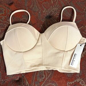 Haute Monde Cream Structured Bra